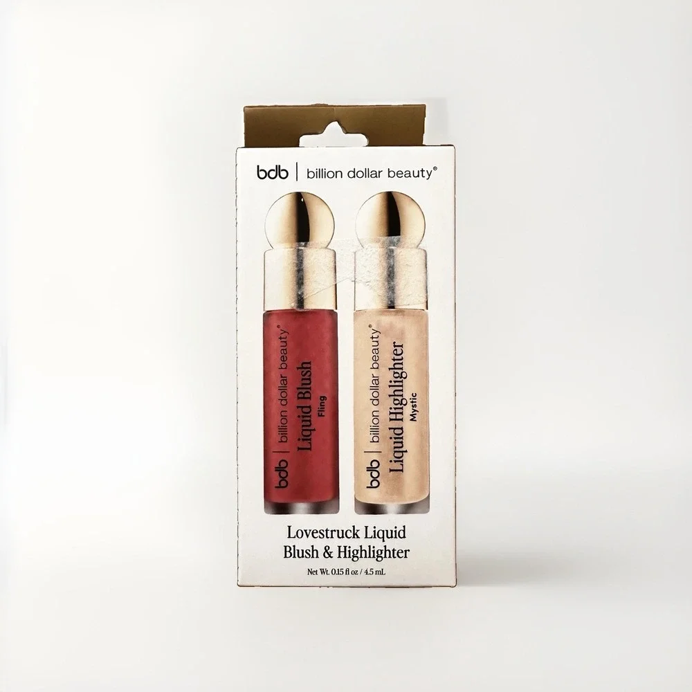 bdb Liquid Blush & Highlighter Long-Lasting Smooth Smudge Fling Mystic 0.15 oz